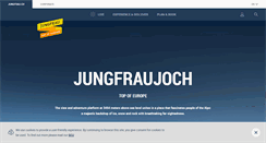 Desktop Screenshot of jungfrau.ch